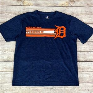 Genuine Merchandise Detroit Tigers Team T Shirt Medium Navy